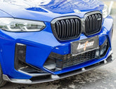 BMW X3M X3MC F97 LCI 2022 2023 2024 & X4M X4MC F98 LCI 2022 2023 2024 with Aftermarket Parts - Front Lip Pre-preg Carbon Fiber from BCTXE Tuning
